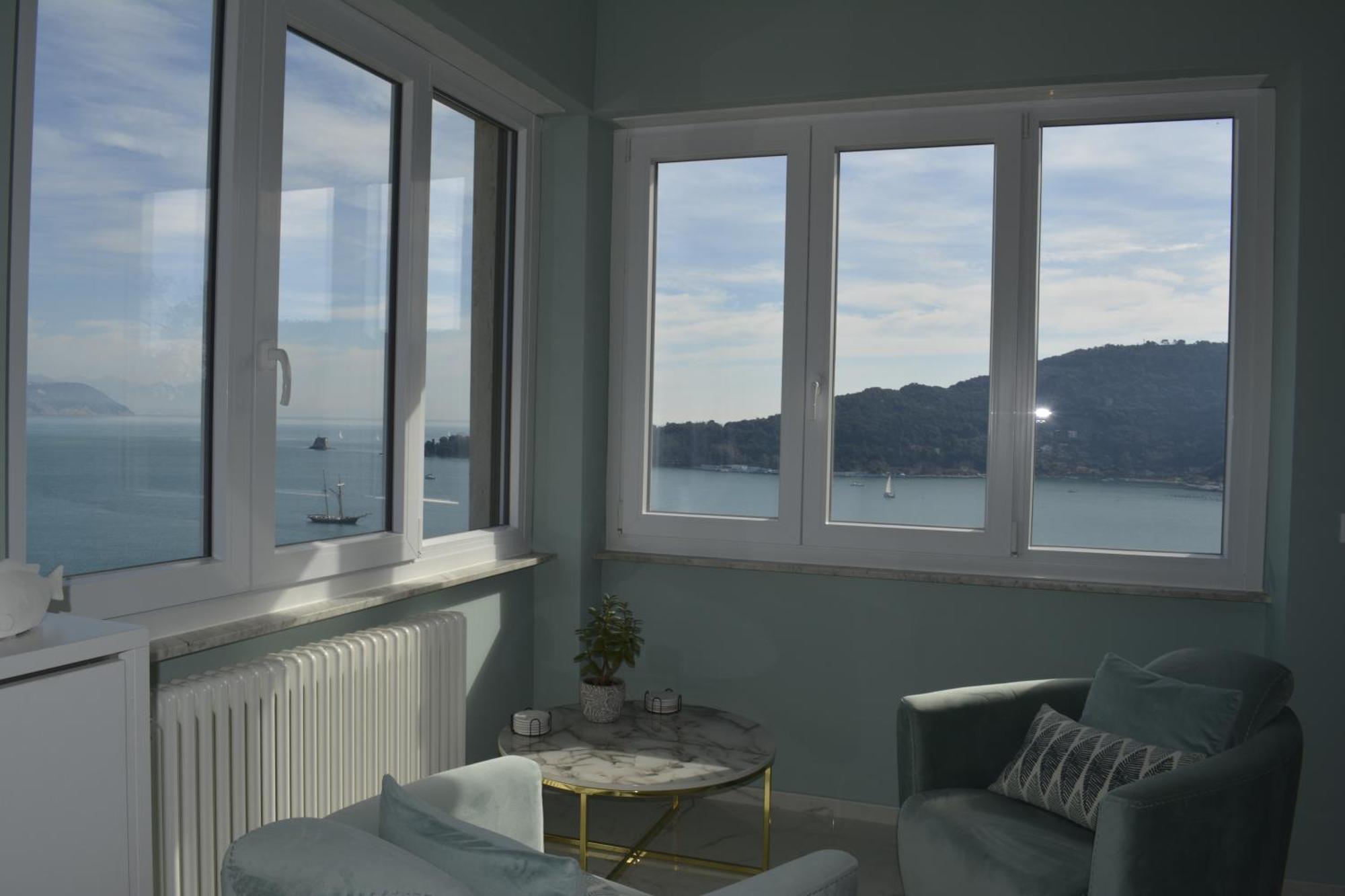 CaseMaggi Attico sul Mare, Penthouse on the Sea Porto Venere Esterno foto